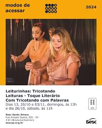 SESC SANTO AMARO TOQUE LITERÁRIO